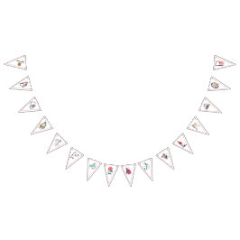 Alphabet Storybook abc School Party Wimpelkette