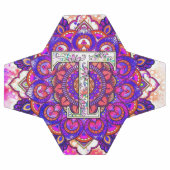 Alphabet T mandala Fußball (Flach)