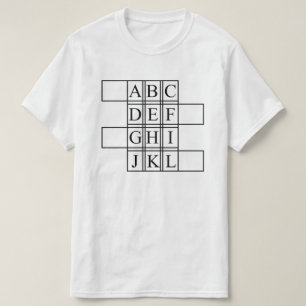 Alphabet T - Shirt