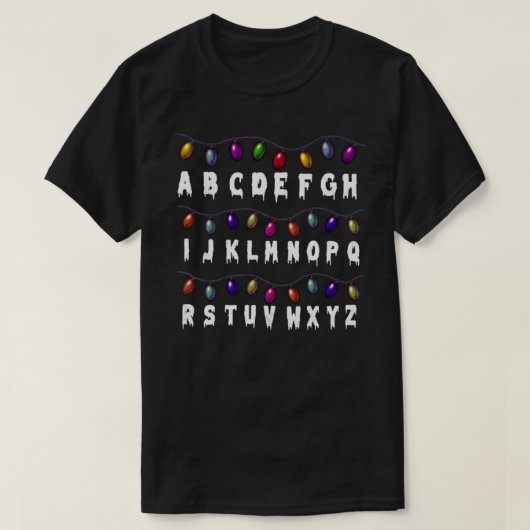 Alphabet T-Shirt (Design vorne)