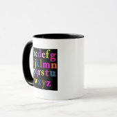 Alphabet Tasse (Vorderseite Links)