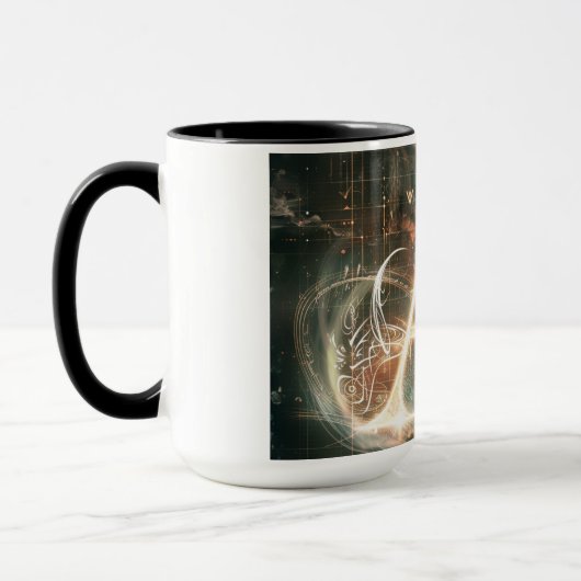 Alphabet-Tasse: "A" Tasse (Links)