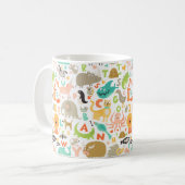 Alphabet-Tasse für Kinder Kaffeetasse (Vorderseite Links)