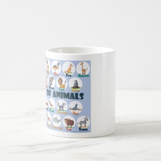 Alphabet-Tasse Kaffeetasse (Mittel)