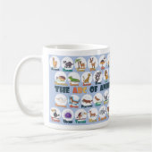 Alphabet-Tasse Kaffeetasse (Links)