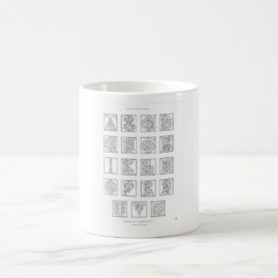 Alphabet-Tasse Kaffeetasse