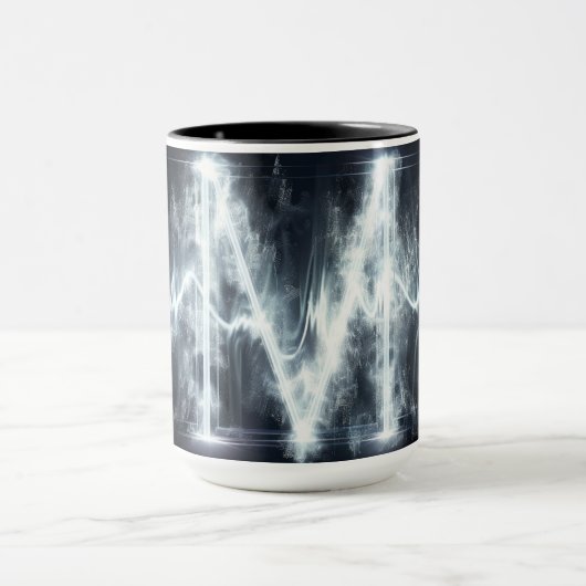 Alphabet-Tasse: "M" Tasse (Zentrum)