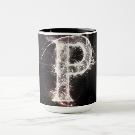 Alphabet-Tasse: 'P' Tasse (Zentrum)