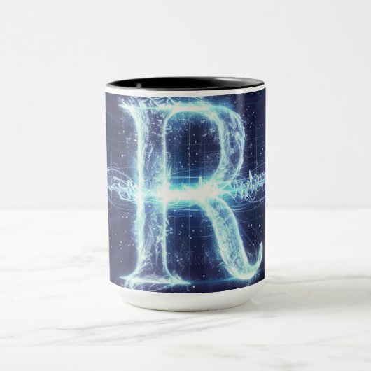 Alphabet-Tasse: "R" Tasse (Zentrum)
