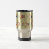 Alphabet-Tasse Reisebecher (Mittel)