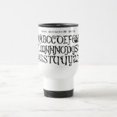 Alphabet-Tasse Reisebecher (Mittel)