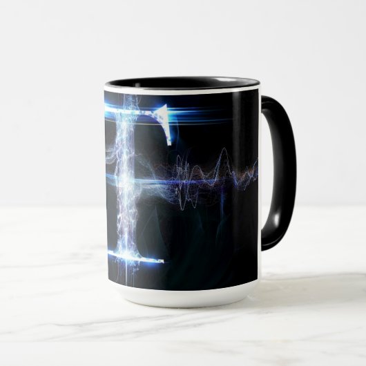 Alphabet-Tasse: 'T' Tasse (VorderseiteRechts)