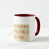 Alphabet-Tasse Tasse (VorderseiteRechts)