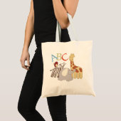Alphabet Tiere Tote Tasche mit ABC-Buchstaben (Vorderseite (Produkt))