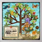Alphabet Tree of Fortuna Poster (Vorne)