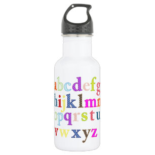 Alphabet Trinkflasche