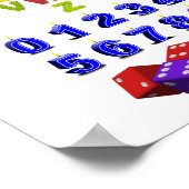 Alphabet und Anzahl Poster (Ecke)