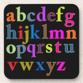 Alphabet Untersetzer (Vorderseite)