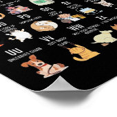 Alphabet Vet Nurse Student Sch Poster (Ecke)