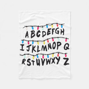 Alphabet Wall - Alphabet Halloween Kostüm Christm Fleecedecke
