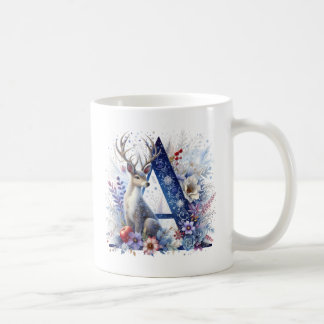 Alphabet Weihnachts Kaffee Hot Coco Tasse. Letter- Kaffeetasse