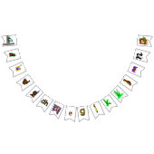 Alphabet (Yolŋu Matha - Djambarrpuyŋu) A-Ṉ (Teil Wimpelkette (Alle)