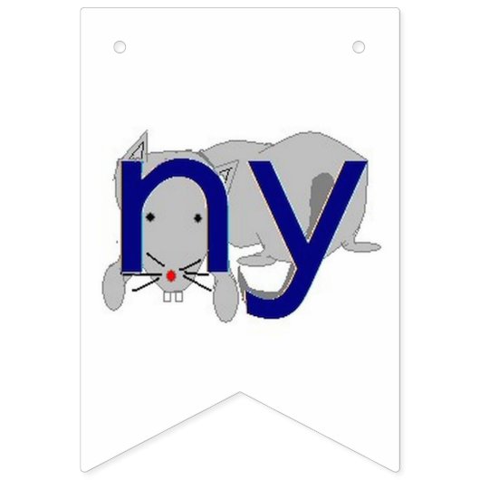 Alphabet (Yolŋu Matha-Djambarrpuyŋu) NH '(Teil Wimpelkette (Zweite Fahne)