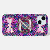 Alphabet Z Case-Mate iPhone Hülle (Rückseite (Horizontal))