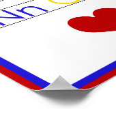 Alphabet, Zahlen und Formen Poster (Ecke)