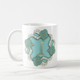 Alphabetbuchstabe Initiale Kaffeetasse