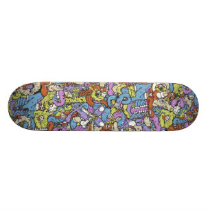 Alphabetcha Skate-Plattform Skateboard