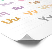 Alphabete lernen poster (Ecke)