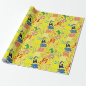 Alphabethstaben M-Geschenkpapier - Gelb Geschenkpapier (Ungerollt)