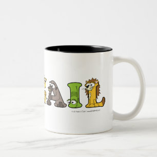 Alphabetime Personalisiert Name Tasse