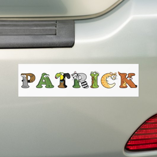 Alphabetime Personalisierte Namensaufkleber Autoaufkleber (Auf Auto)