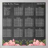 Alphabetische Sitzordnung Poster (Vorne)