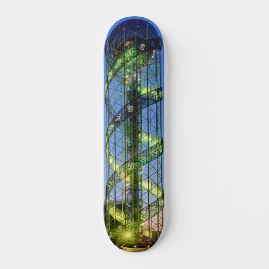 Alphabetischer Turm Skateboard (Vorderseite)
