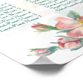 Alphabetisches Sitzdiagramm Poster (Ecke)