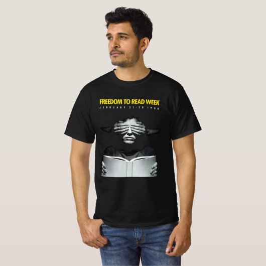 Alphabetisierung ist Freiheit Unkraut zu lesen T-Shirt (Vorne ganz)