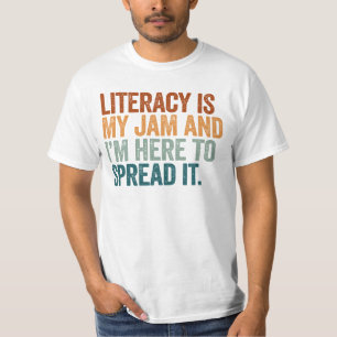 Alphabetisierung ist meine Leidenschaft und ich bi T-Shirt