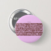 Alphabetknopf Button (Vorne & Hinten)