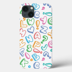 Alphabetmuster Case-Mate iPhone Hülle