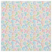 Alphabetmuster Stoff (Muster)