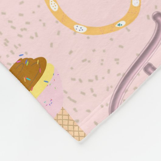 Alphabets Fleece Decke (Ecke)