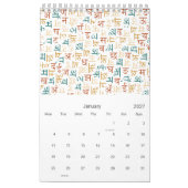 Alphabets-Kalender Kalender (Jan 2027)