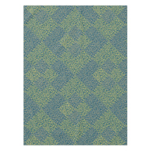 Alphabets Muster 02 YW 2Tonesx4.bw DBlue BG Tischdecke