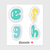 Alphabets Sticker (Blatt)