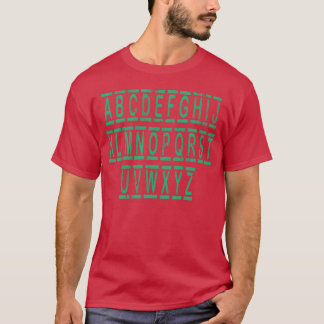 Alphabetsshirt Liebesmädchen T-Shirt