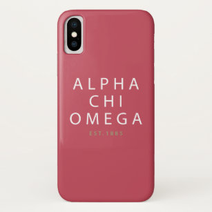 Alphachi Omega   Est. 1885 Case-Mate iPhone Hülle