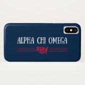 Alphachi Omega - USA Case-Mate iPhone Hülle (Rückseite (Horizontal))